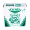 Crayola Ultra-Clean Washable Marker Classpack, Broad Bullet Tip, 8 Assorted Colors, PK192, 192PK 588208